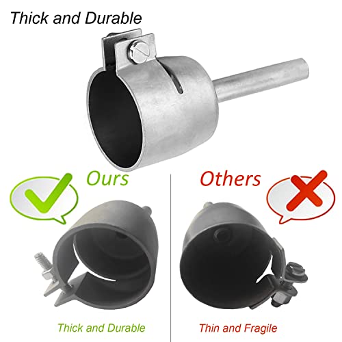 Atourer Plastic Welder Tips, Heat Gun Speed Welding Nozzle For Hot Air Torch Pp Pvc Pe Abs Rods thumb #5