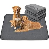 Puppy Pads Washable 2 Pack, 41x41 Washable Dog Pee Pads Whelping Pads, Absorb Dog Mats, Non-Slip Dog