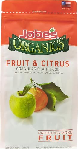 Jobe’s Organics Granular Garden Fertilizer, Easy...