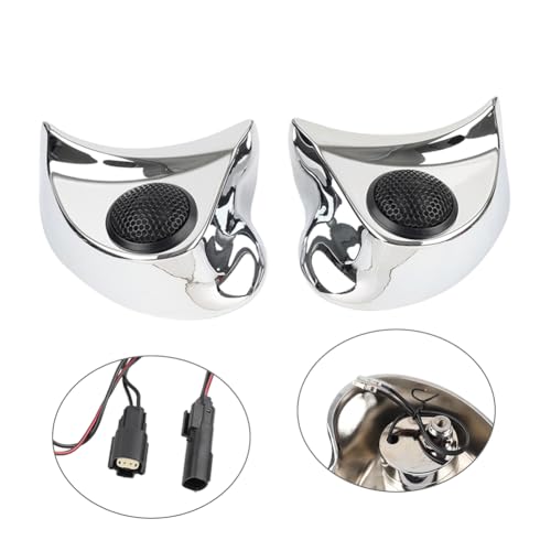 Parlantes Tweeter para Harley Batwing 2014-23 miniatura 4