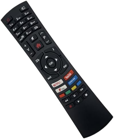 Remote Control Compatible With Bush,Vestel, Nordmende Smart TV - No Setup Required DLED55UHDHDRS DLED65UHDHDRS DLED32FHDS DLED40FHDS DLED49FHDS