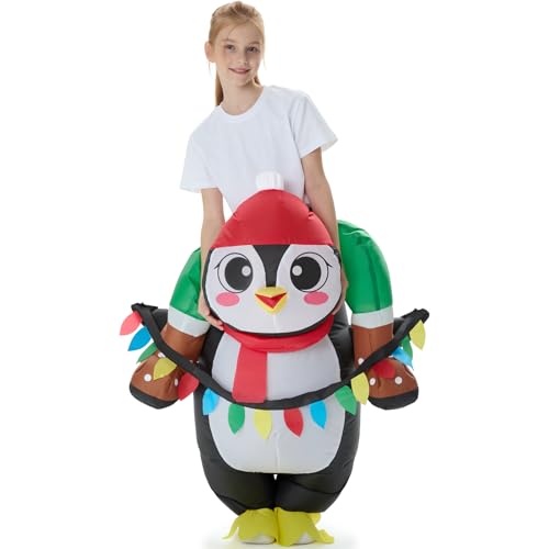 VioraWhite Inflatable Costume for Kids Funny Blow up Costume for