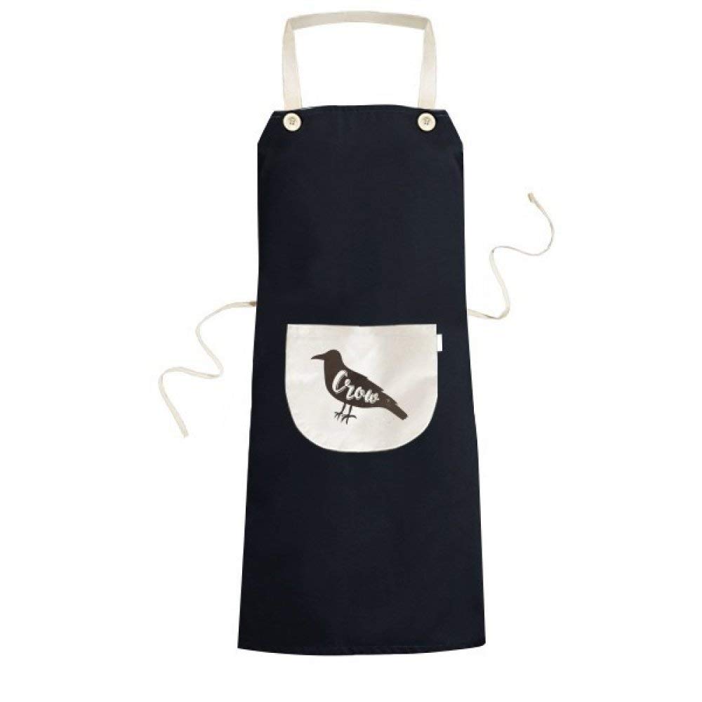 Tablier bavoir corbeau de cuisine pour cuisiner sans se tacher