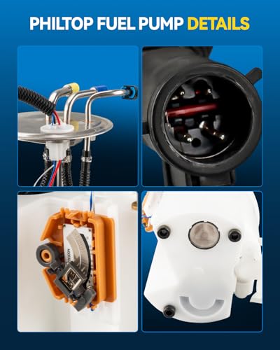 Image of PHILTOP Electric Fuel Pump Assembly FG0947, P75038M, SP2220M