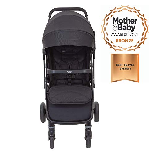 Graco Breaze Lite Passeggino, Nero - 6500 g