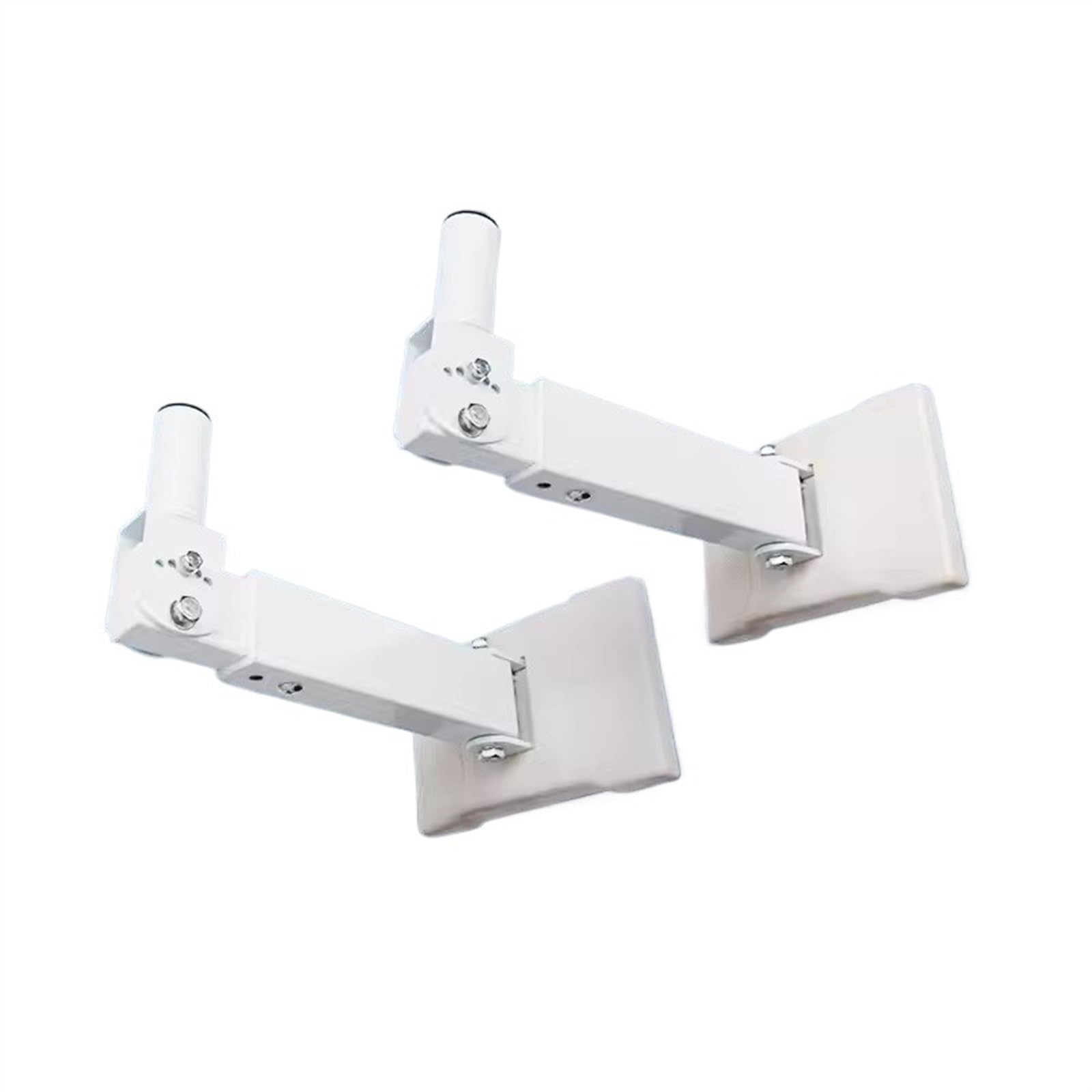 Soportes para altavoces de pared blanco modelo alargado y engrosado para equipo de sonido
