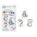 Produktbild Diamond Dotz DTZ12-028 Diamond Dotzies Sticker Set Süß, 3 glitzernde Aufkleber zum Selbstgestalten und Verzieren, ideal für Kinder und Anfänger