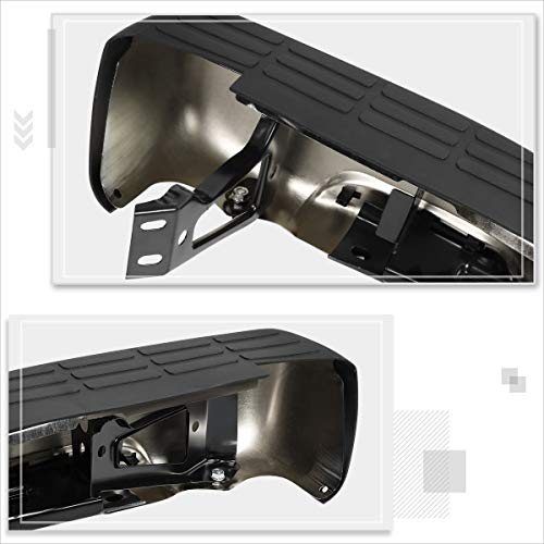 Compatible With Chevy Silverado/Gmc Sierra 99-07 Direct Replacement Rear Step Bumper Chrome #TOP4