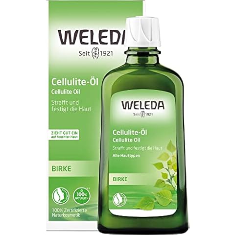 WELEDA Bio Birken Cellulite-Öl - straffendes Naturkosmetik Körperöl Cover