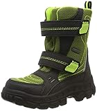  Richter Kinderschuhe Kids Davos Schneestiefel, Schwarz (Black/Neon Yellow 9905), 37 EU
