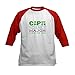 CafePress Live by The Code Baseball Jersey Kids Cotton Baseball Jersey, 3/4 Raglan Sleeve Shirt Red/White