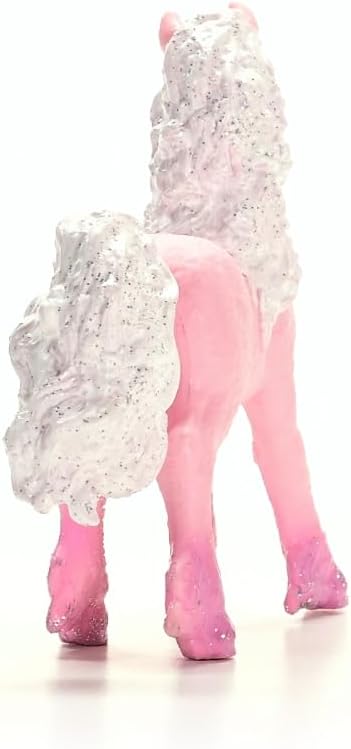 Schleich Bayala - 4" Flower Unicorn Foal - Unicorn Toy for Girls and Boys - Fantasy Horse Figurine for Kids Ages 5+ | 70832