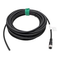 HangTon M12 A-codiertes 5-poliges weibliches Aktuator-Sensor-Elektrokabel zum Öffnen für industrielle Steuerungsautomatisierung, Netzwerk, CANopen, IO Link, Profibus 10m – Ansicht 7