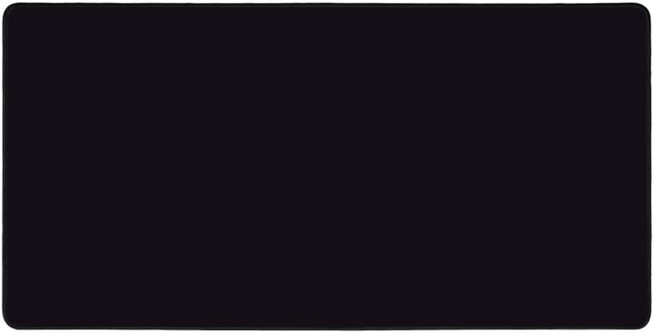 Large Gaming Mouse Pad Extended Mouse Mat Non-Slip Rubber Base Mousepad Big Desk Pad Keyboard Mat with Stitched Edge for Laptop Notebook Computer Desktop PC Gamer Office & Home (23.5" x 11.8" Black)
