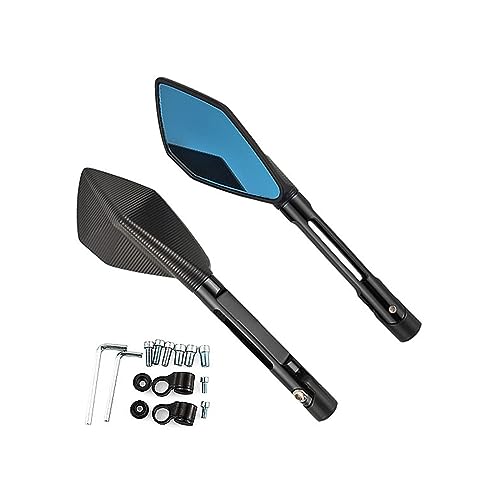 �ɓK������ CB650R CB650 R CB 650R CBR650R CBR 650R �l�W�T�C�Y 10 �~�����[�g�� 8 �~�����[�g�����j�o�[�T���I�[�g�o�C�o�b�N�~���[ CNC �T�C�h�~���[(1-Black)