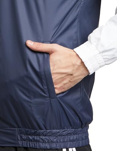 Image of The Indian Garage Co Men Regular Fit Colorblocked Wind Cheater