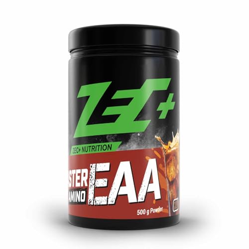 Zec+ Nutrition Amino EAA Pulver – Aminosäuren Pulver mit EAAs & BCAAs - Cola 500 g