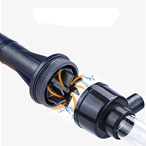 HAMON Pulitore per Ghiaia Acquario Aspirapolvere Elettrico per Acquario Pulizia della Sabbia di Ghiaia Cambio dell'Acqua Dell'Acquario per dell'Acqua, Alghe,Pulizia dello Sporco - Image 8