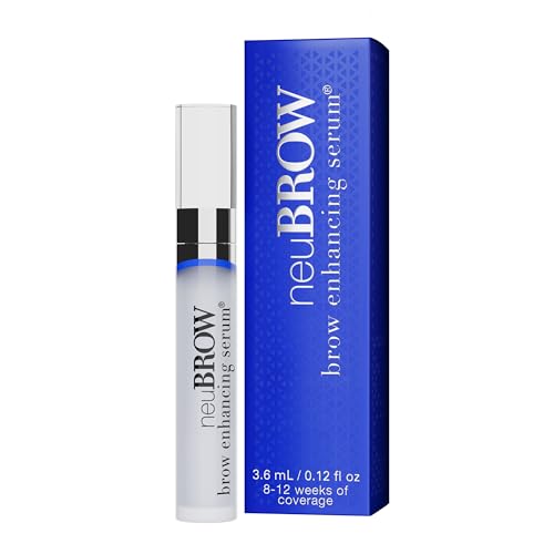 neuBROW Brow Enhancing Serum by Skin Research Laboratories - 3.6 mL Eye Brow Serum for Defined, Fuller & Thicker-Looking Hair Brows - Advanced Formula Promotes Natural & Healthy Appearance of Brows