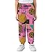Pigsaly Boys Sweatpants Memphis Funny 80s 90s Fashion Boys Pants Active Pant Kids Jogger Pants 9-10T Multicoloured