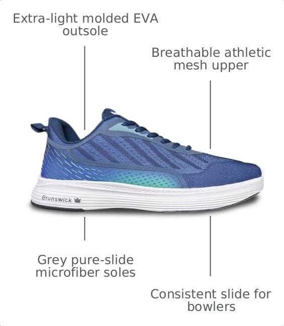 Image of Brunswick Prism Mens Bowling Shoes