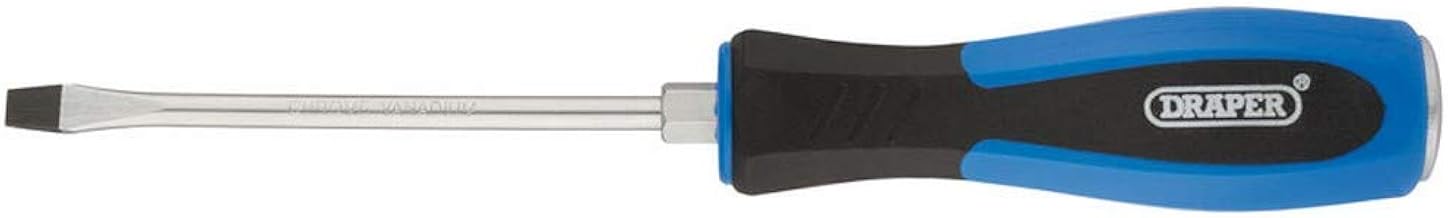 Draper 975 'Pound Thru' Plain ranura para destornillador (5 x 100 mm), color azul