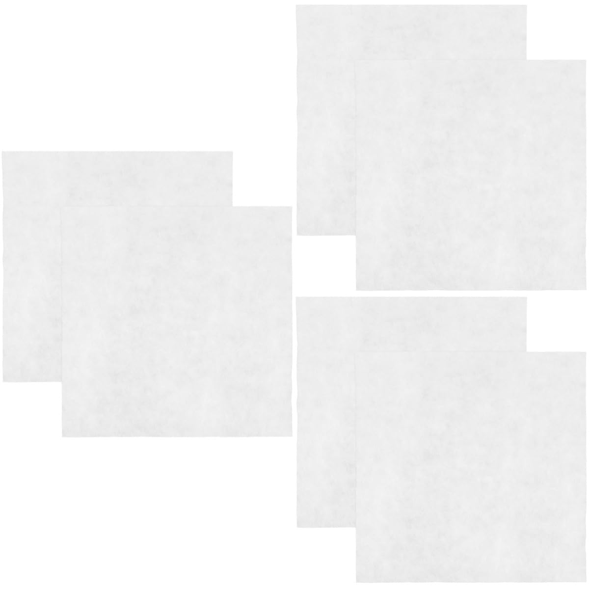 UKCOCO 6pezzi Filtri Cotone Per Purificatori e Condizionatori Aria Per Migliorare La Qualità Aria Casa Materiale Resistente e Facile Da Sostituire