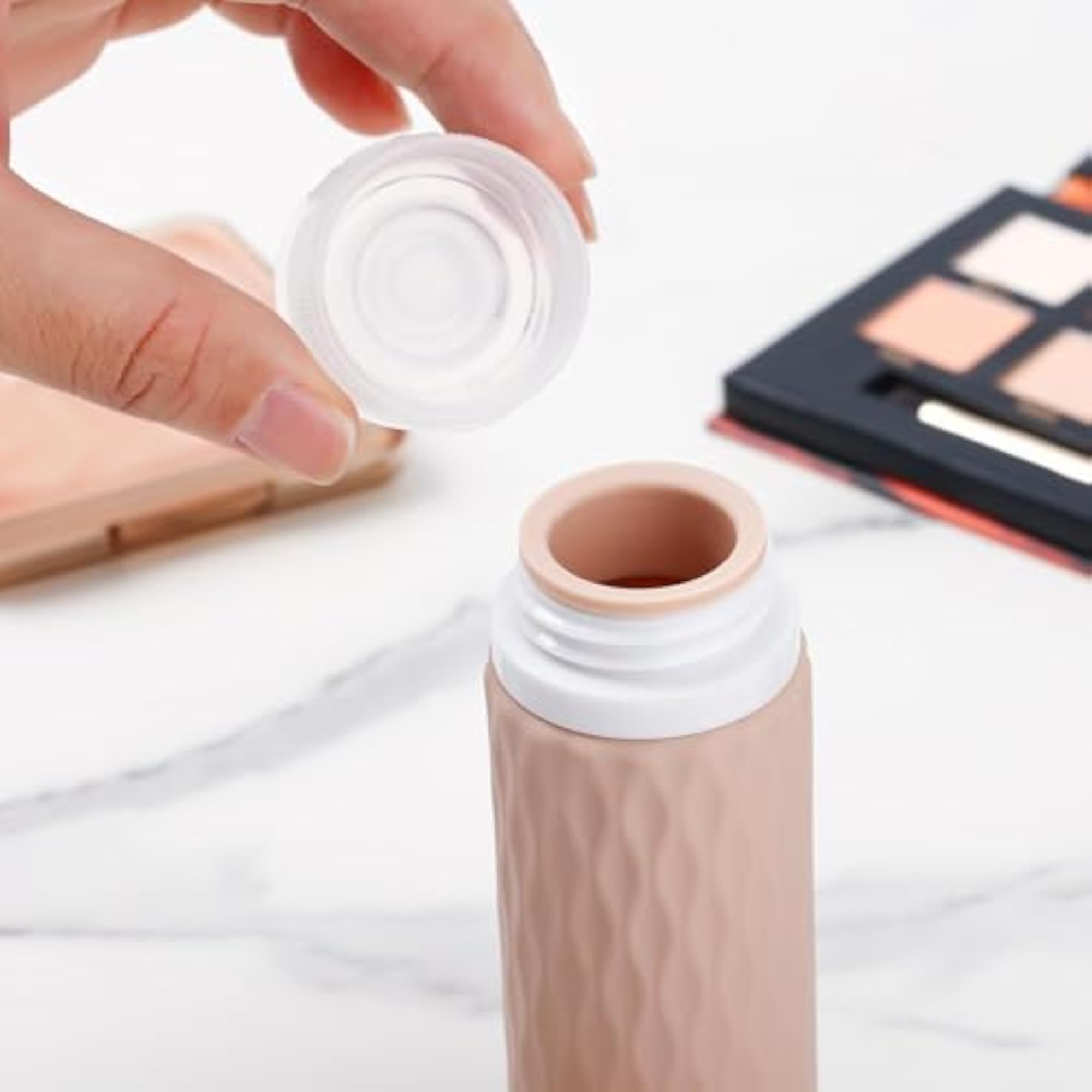 Silicone Travel Bottles Set for Toiletries, Leak-Proof