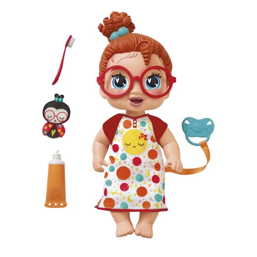 Baby Alive, Boneca, Pequenos Sonhos, Dottie Doodle - Cabelos Ruivos, Acessórios Inclusos, 28 cm - A partir de 3 Anos