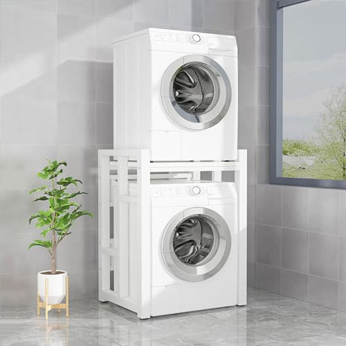 Étagères réglables pour lave-linge et sèche-linge support de rangement robuste 350 kg