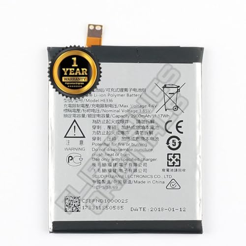 Image of HE336 Battery for Nokia 5 3.1 (TA-1063) / 5.1 (TA-1075) / (TA-1053) Battery with 1 Year Warranty ****(P42)