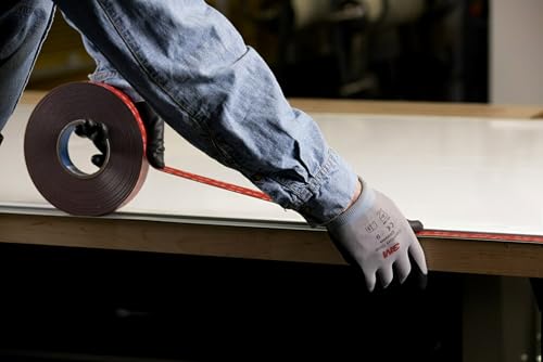 3M Nastri Adesivi Vhb Ad Ottima Resistenza 4910F - Trasparente, Adatto Per Giunzioni Di Materiali Trasparenti O Giunzioni Invisibili - 19 Mm X 11 M, Trasparente, 1.0 Mm (1 Pezzo) - 3