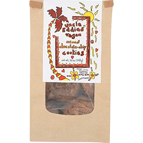 Uncle Eddie's Vegan Oatmeal Chocolate Cookies - Delicious Vegan Treats! Cover