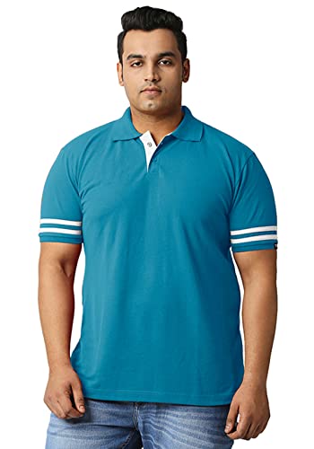 Image of Wear Your Opinion Solid Cotton Rich Polo T Shirt | Collar Tshirts | Half Sleeves | Plain-Regular Fit (Available in Plus Size)