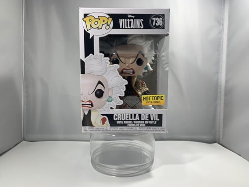 Funko - Figurine Disney - Villains - Cruella De Vil Glitter Diamond Exclusive Pop 10cm - 0889698408820
