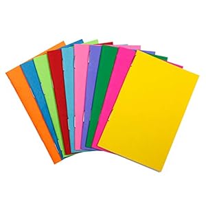 Hygloss Products Tiny Colorful Blank Books Notebook, Sketch Pad, Journal for Drawing, Writing and Scrapbooking, 2 ¾ x 4…