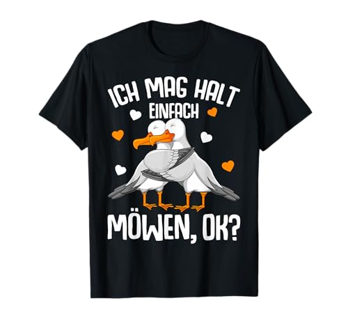 Möwe Ich mag Halt Möwen Mädchen Kinder Damen T-Shirt