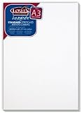 Loxley Colorful Arts Ashgate Stretched Artists - Lienzo (tamaño A3), Color Blanco