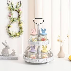 Glasseastercandyjarswithceramicbunnyearlids4pcssealingbunnyjarsinpastelcolorsforstorageminieggscookiestraytablecenterpiecekitchenhomespringdecor Urban Country Home Decor Glass easter candy jars with ceramic bunny ear lids 4pcs sealing bunny jars in pastel colors for storage mini eggs cookies tray table centerpiece kitchen home spring decor urban country home decor