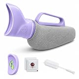 Female Urinal for Women, 40 fl oz, Soft Silicone Opening