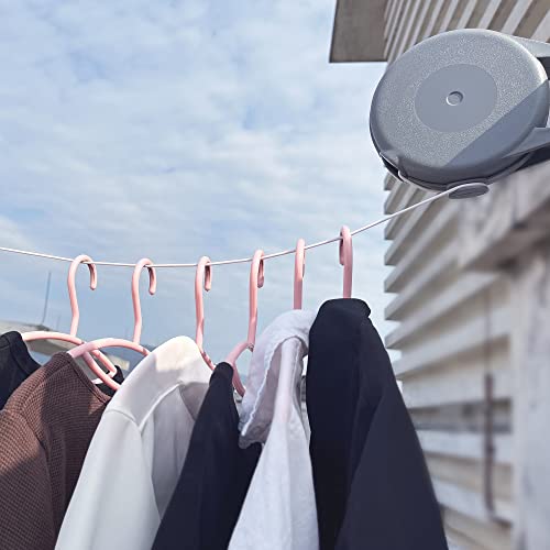 T-H-See Retractable Clothesline Flexible Portable Heavy Duty 40 Feet Adjustable Heavy Duty Laundry Clothes Line thumb #4