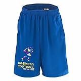 [アートワークスコウベ] アメフト ハーフパンツ ドライ 練習着 ポリゴンシルエットのアメフト ユニセックス XXXXL ロイヤルブルー