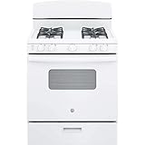 GE 30 in. 4.8 cu. ft. Freestanding Gas Range in White