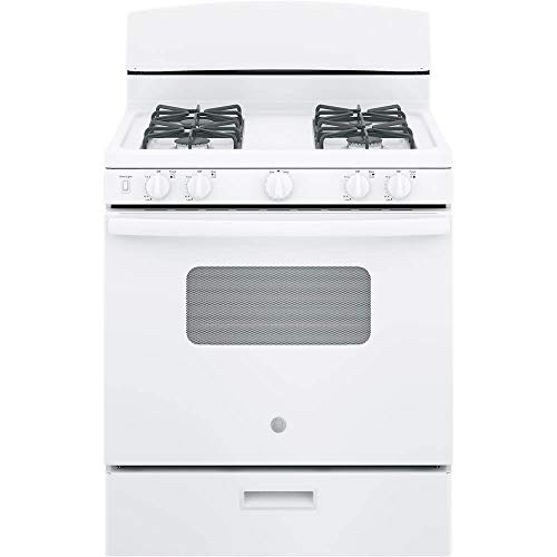 GE 30 in. 4.8 cu. ft. Freestanding Gas Range in White