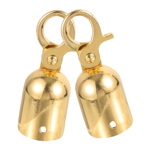 WOONEKY Stainless Steel Rope End Cap Hooks 2pcs Cord Stops for Outdoor Decking and Guardrail