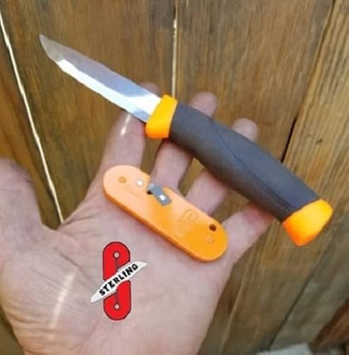 Sterling Sharpener Ss-Orng Knife Sharpener, 3" X 1" X 0.5", Orange #TOP1