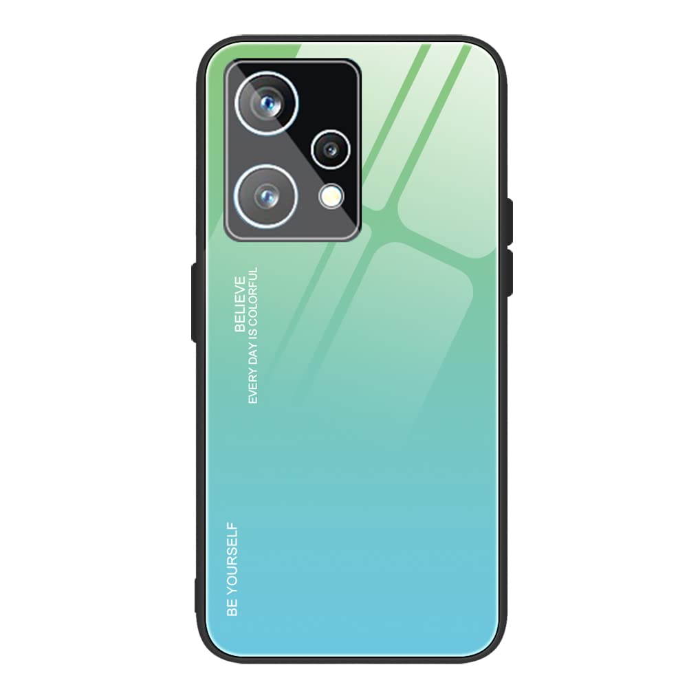 Cover SEAHAI Per Realme 9 4G E Realme 9 Pro+ 5G - Custodia In Silicone Morbido Con Cuscino D'Aria - Blu