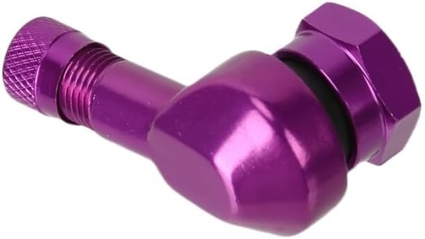 Motorcycle CNC Universal Orange Rim Stems Tire Tyre Cap 90 Degree Fit For DUKE RC SMC R SUPER SMT ADVENTURE(4set 68.5mm Fit For TRX250)