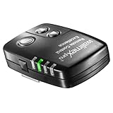 Bis zu 30 m Reichweite, Synchronisationsrate: 1/160 s, auslösbar über Mittenkontakt