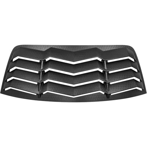 Rear Window Louver Rear Wind-Shield Sun Shade Cover Compatible for Dodge Challenger 2008-2023 in GT Lambo Style ABS